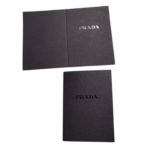 Prada Box Tissue Paper Care Cards - Picture 5 of 7